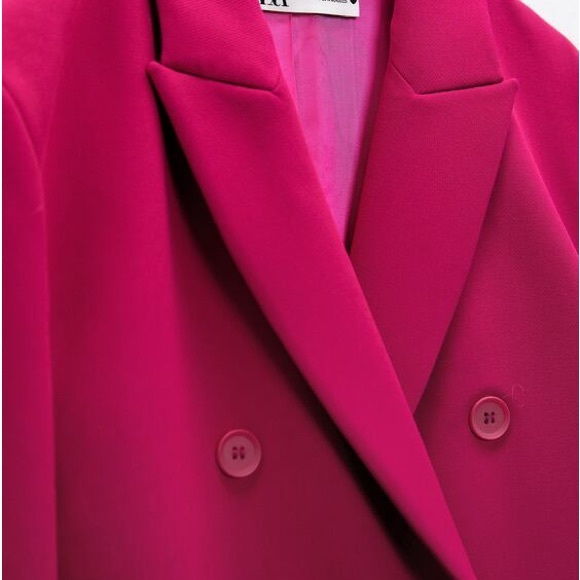 Zara Double BREASTED BLAZER DRESS NWT S - Picture 14 of 16